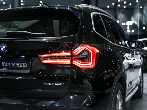 2021 BMW X3 30i xDrive III (G01) Рестайлинг, чёрный - вид 7