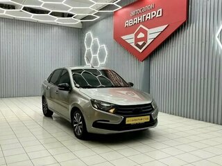 2021 Lada (ВАЗ) Granta I Рестайлинг, серый, 680000 рублей, вид 1