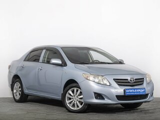 2008 Toyota Corolla X (E140, E150), голубой, 829000 рублей, вид 1