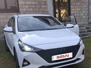 2021 Hyundai Solaris II Рестайлинг, белый, 1200000 рублей, вид 1