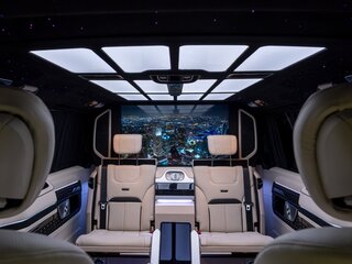 2025 Mercedes-Benz V-Класс Extra Long 300 d экстра длинный III (W447) Рестайлинг 2, чёрный, 42600000 рублей, вид 2