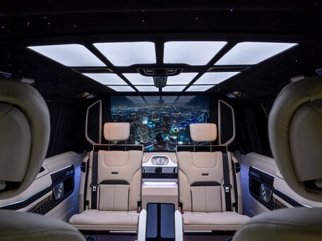 2025 Mercedes-Benz V-Класс Extra Long 300 d экстра длинный III (W447) Рестайлинг 2, чёрный, 42600000 рублей, вид 2