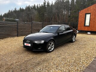 2013 Audi A4 IV (B8) Рестайлинг, чёрный, 1510000 рублей, вид 1