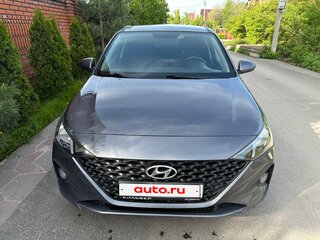 2021 Hyundai Solaris II Рестайлинг, серый, 1280000 рублей, вид 3