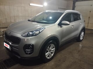 2017 Kia Sportage IV, серебристый, 1530000 рублей, вид 1