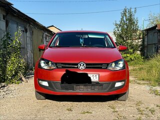 2010 Volkswagen Polo V, оранжевый, 475000 рублей, вид 2