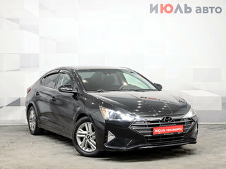 2020 Hyundai Elantra VI (AD) Рестайлинг, чёрный, 1700000 рублей, вид 3