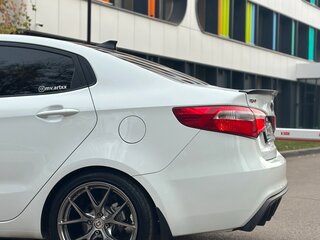 2014 Kia Rio III, белый, 980000 рублей, вид 4
