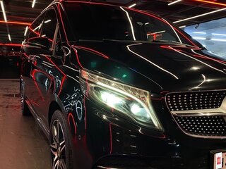 2020 Mercedes-Benz V-Класс Long 220 d длинный III (W447) Рестайлинг, чёрный, 5999000 рублей, вид 3