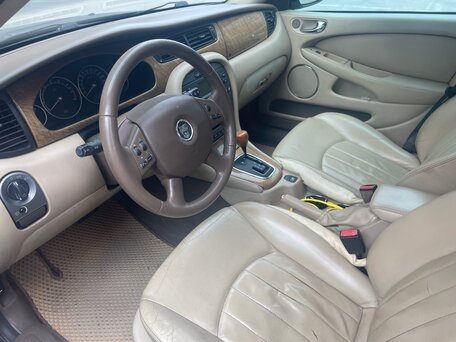 2005 Jaguar X-Type I, чёрный, 370000 рублей, вид 5