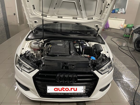 2019 Audi A3 III (8V) Рестайлинг, белый, 1300000 рублей - вид 9