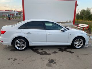 2017 Audi A4 V (B9), белый, 2590000 рублей, вид 2