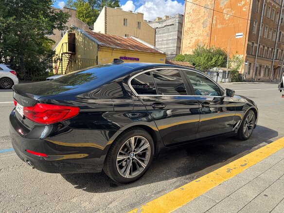 2018 BMW 5 серии 520d VII (G30/G31/G38), чёрный, 3200000 рублей - вид 6