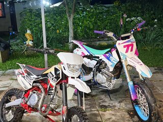 2022 Wels CRF 125, красный, 80000 рублей, вид 3