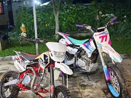 2022 Wels CRF 125, красный, 90000 рублей, вид 3