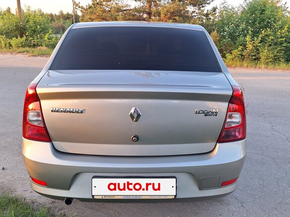 2011 Renault Logan I Рестайлинг, бежевый, 525000 рублей - вид 3