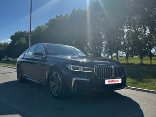 2019 BMW 7 серии Long 730Ld xDrive VI (G11/G12) Рестайлинг, синий, 5850000 рублей, вид 2