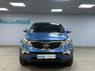 2012 Kia Sportage III, синий, 849000 рублей, вид 2