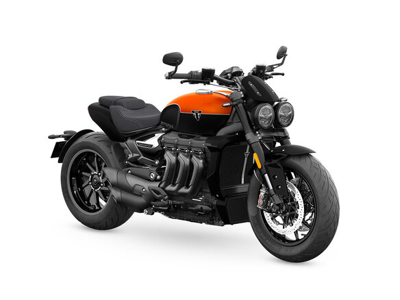 2026 Triumph Rocket 3, оранжевый, 3890000 рублей - вид 6