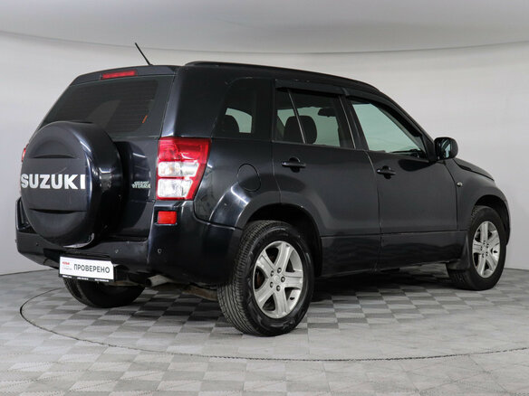 2006 Suzuki Grand Vitara II, чёрный - вид 2