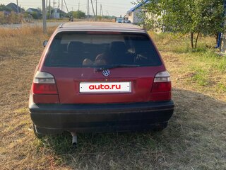 1994 Volkswagen Golf III, пурпурный, 120000 рублей, вид 4