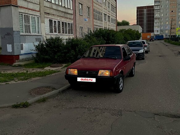2000 Lada (ВАЗ) 21099, пурпурный - вид 14