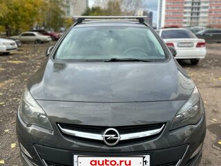 2014 Opel Astra J Рестайлинг, серый, 830000 рублей, вид 2