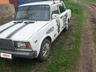 2004 Lada (ВАЗ) 2107, белый, 80000 рублей, вид 1