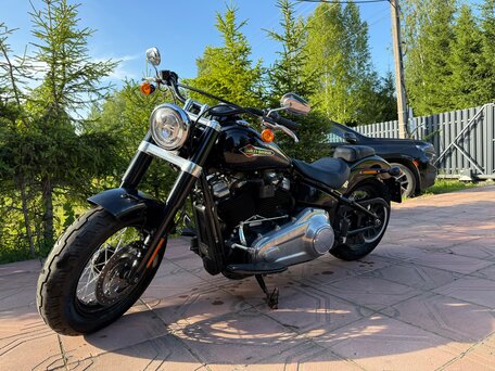 2020 Harley-Davidson Softail Slim, чёрный, 1450000 рублей, вид 1