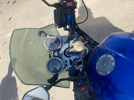 2001 Yamaha XJR400, синий, 219000 рублей, вид 2