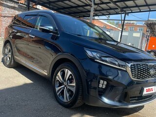 2018 Kia Sorento III Prime Рестайлинг, синий, 3100000 рублей, вид 3