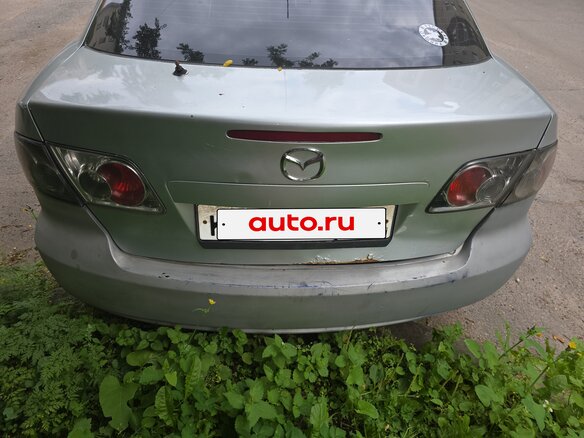 2005 Mazda 6 I (GG), серебристый, 150000 рублей - вид 2