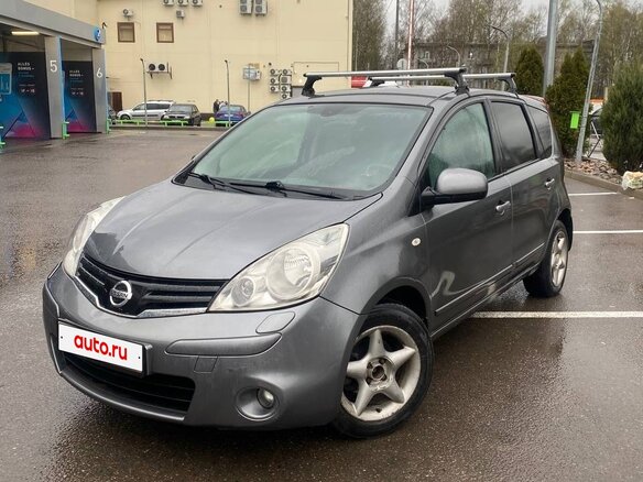 2010 Nissan Note I Рестайлинг, серый, 599000 рублей