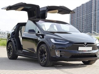 2019 Tesla Model X Long Range I, чёрный, 4500000 рублей, вид 1
