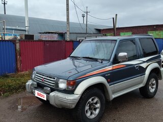 1995 Mitsubishi Pajero II, синий, 390000 рублей, вид 1