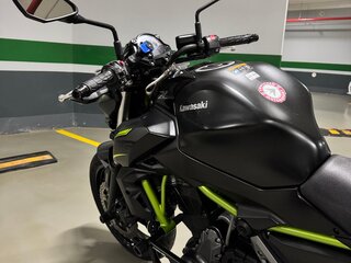 2019 Kawasaki Z 650, чёрный, 530000 рублей, вид 5