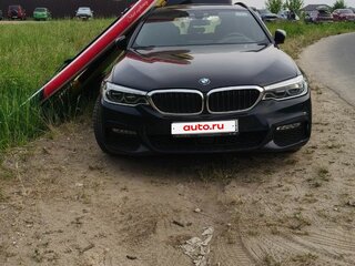 2018 BMW 5 серии 525d VII (G30/G31/G38), чёрный, 2850000 рублей, вид 1