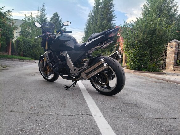 2004 Kawasaki Z 1000, чёрный, 425000 рублей - вид 3
