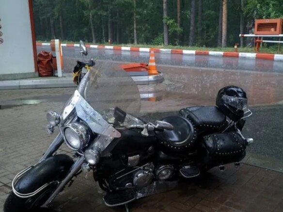2004 Yamaha XV 1700 Road Star, чёрный, 620000 рублей - вид 7