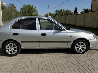 2005 Hyundai Accent ТагАЗ II, серебристый, 300000 рублей, вид 4