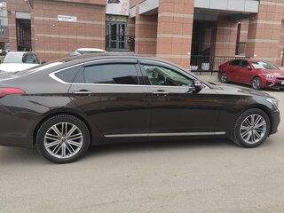 2017 Genesis G80 I, коричневый, 2400000 рублей, вид 2