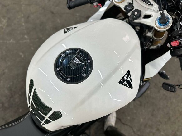2022 Triumph Speed Triple, белый, 1550000 рублей - вид 11