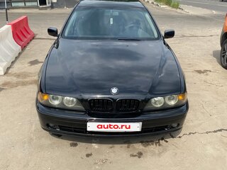 2001 BMW 5 серии 520i IV (E39) Рестайлинг, чёрный, 550000 рублей, вид 1
