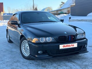 2002 BMW 5 серии 525i IV (E39) Рестайлинг, чёрный, 1000000 рублей, вид 3