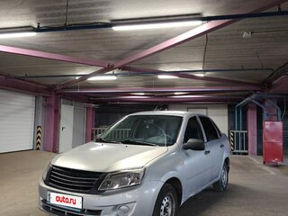 2013 Lada (ВАЗ) Granta I, серебристый, 185000 рублей, вид 1