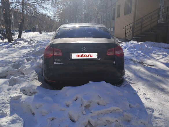 2009 Citroen C5 II, чёрный, 320000 рублей - вид 2