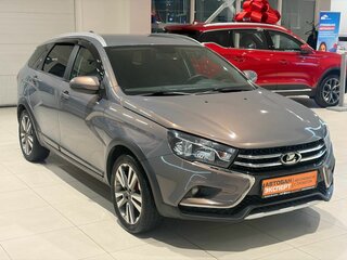 2019 Lada (ВАЗ) Vesta SW Cross I, серебристый, 1134000 рублей, вид 3