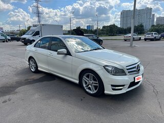 2012 Mercedes-Benz C-Класс 180 BlueEFFICIENCY III (W204) Рестайлинг, белый, 1650000 рублей, вид 3