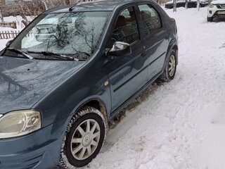 2010 Renault Logan I Рестайлинг, синий, 390000 рублей, вид 4