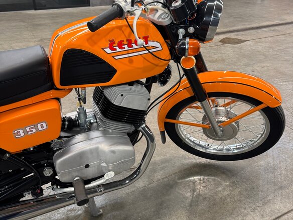 1980 CZ 350, оранжевый, 520000 рублей - вид 5